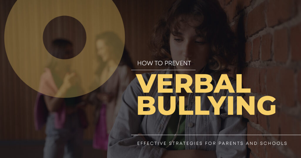 prevent verbal bullying